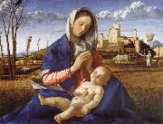 Madonna in the Meadow Giovanni Bellini